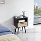Smart FENDEE Rattan Nightstand