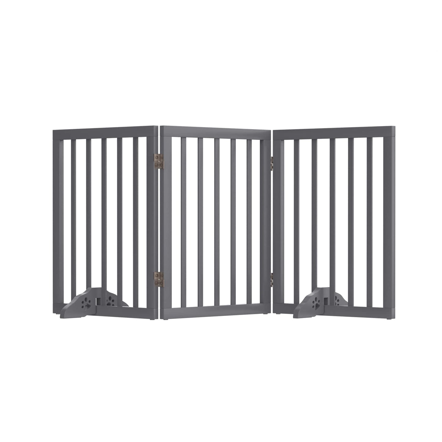 Semiocthome Ultra Wide Foldable Pet Gate for Doorway,Freestanding Dog Gates for Stairs