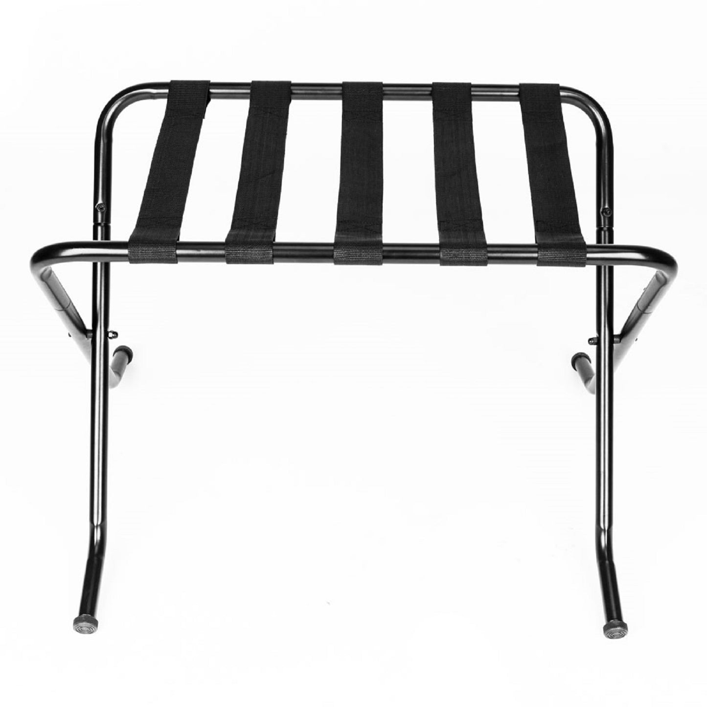 Smuxee Folding Suitcase Stand with Storage Shelf