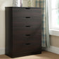 Semiocthome 5 Drawer Dresser Modern Storage Drawer Wood Organizer for Bedroom