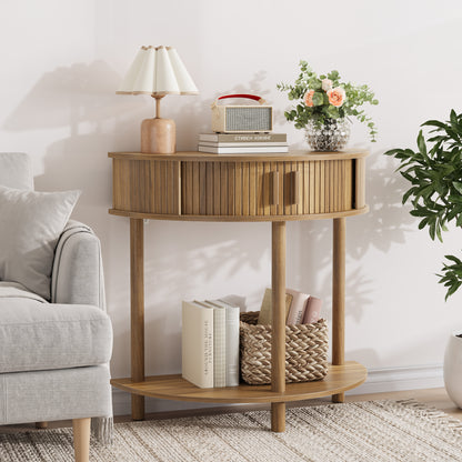 Semiocthome Farmhouse Console Table