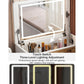 Semiocthome 3 in 1 Vanity Desk with Plip Top Mirro