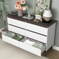 Algherohein Chest of Drawers White Dressers for Bedroom