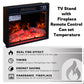 Algherohein Fireplace TV Stand for 65 inch TV,57.8in L Electric Fireplace Entertainment Center
