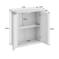 Smuxee Bathroom Storage with Bathroom Shelf