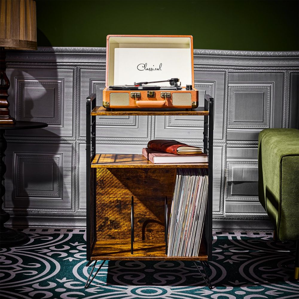 Smuxee Retro Record Player Stand – Semiocthome