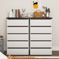 Semiocthome Modern Dresser with 5 Drawers Chest of Drawers for Bedroom, White, 39.37" Tall