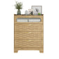 Algherohein Wood Farmhouse Drawer Dresser for Bedroom,Storage Cabinet Chest of Drawers,Adult