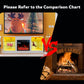 Algherohein Fireplace TV Stand for 65 inch TV,57.8in L Electric Fireplace Entertainment Center