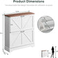 Semiocthome Shoe Cabinet with 2 Flip Drawers