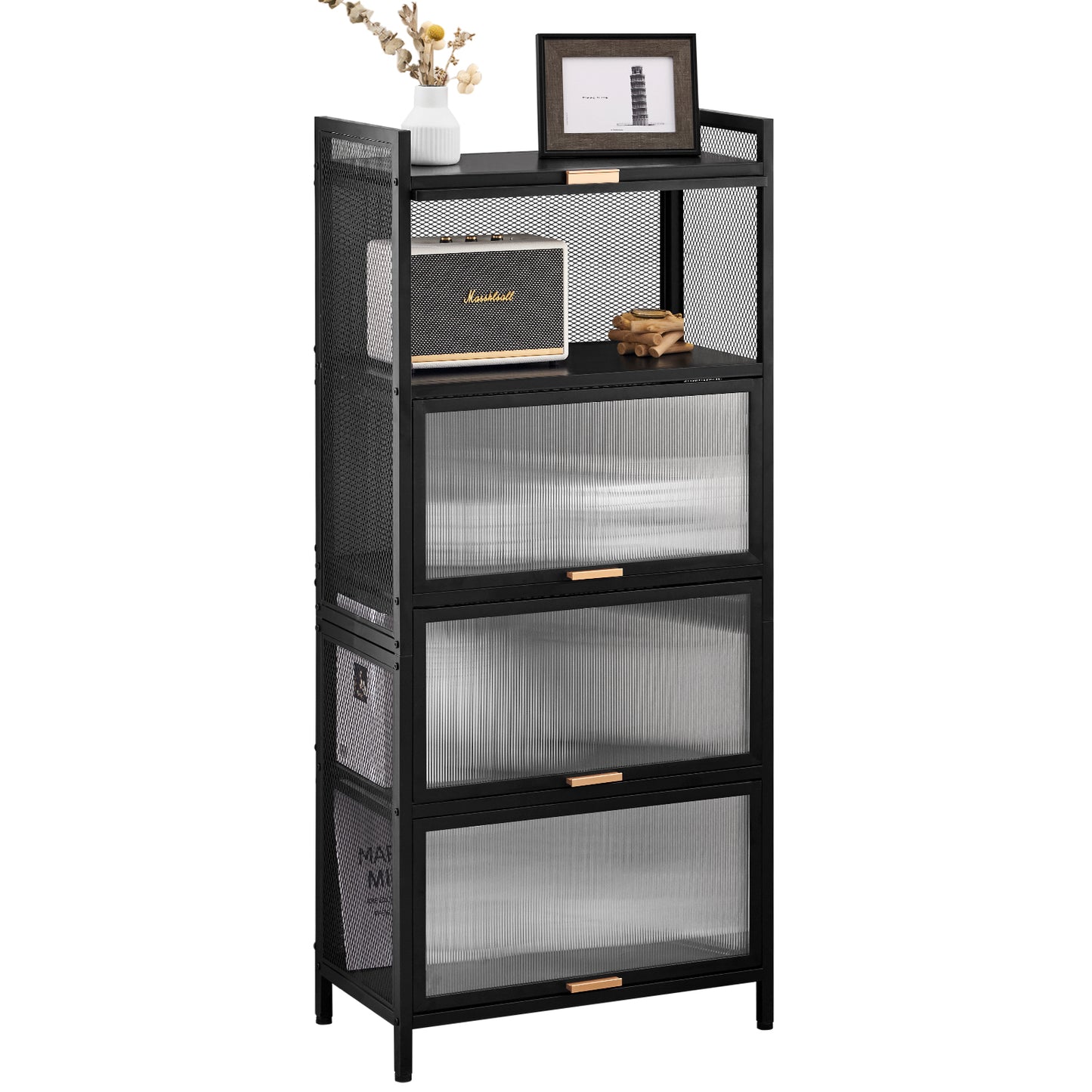 Algherohein Modern Storage Cube Book Shelf