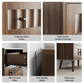 Semiocthome Modern 3 Drawer Dresser, Chest of Drawer for Bedroom,Wood Storage Dresser, Walnut