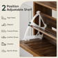 Smart FENDEE Shoe Storage Cabinet, Freestanding, 2 Flip Drawers, Shoe Organizer, 80cm/32"