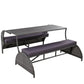 Algherohein Versatile Outdoor Couch,Loveseat Sofa or 4 Outdoor Seating and Table