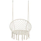 Algherohein 1-Seat Modern Hammock Chair,Outdoor Patio Porch Swing with Hanging Cotton Rope