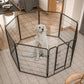 Smart FENDEE Dog Playpen Heavy Duty Pet Fence Metal Exercise Pens Outdoor