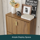 Algherohein Wood Shoe Storage Cabinet for Entryway,Shoe Rack Organizer with Flip Drawers