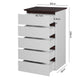 Algherohein Chest of Drawers White Dressers for Bedroom