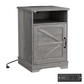 Algherohein Farmhouse Nightstand with Charging Station,Night Stands for Bedroom