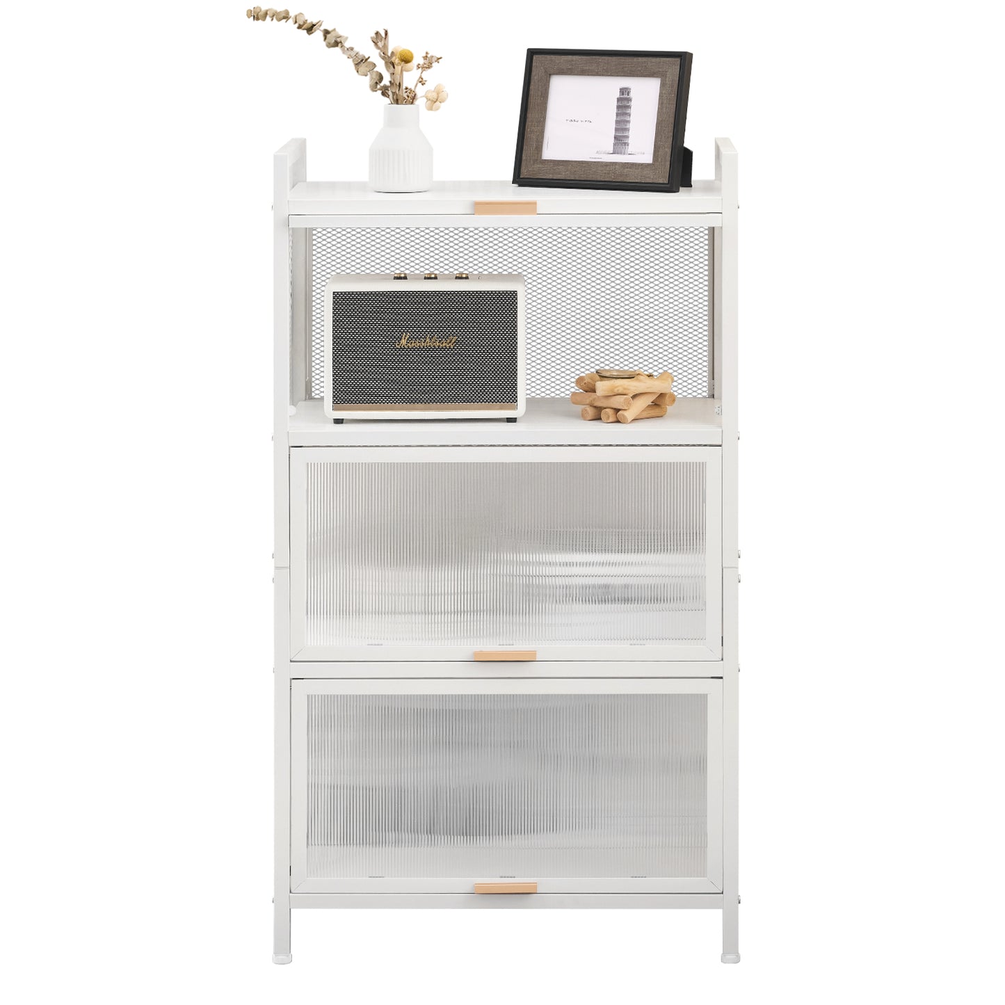 Algherohein Modern Storage Cube Book Shelf