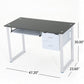 Algherohein Simple Computer Desk for Small Area with Keyboard Tray and 2 Drawers