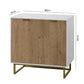 Algherohein Modern Storage Cabinets with Doors and Shelf,Kitchen Sideboard Buffet Cabinet