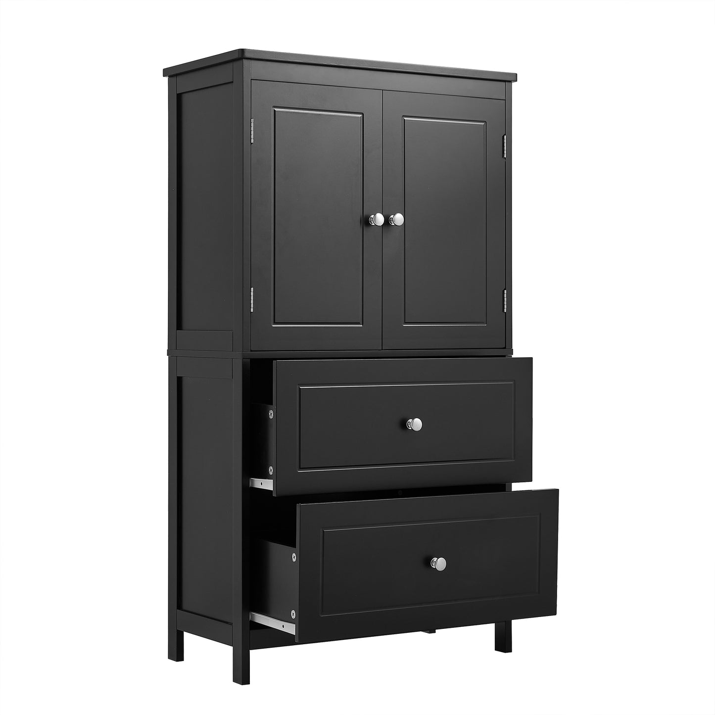 Smuxee Bathroom Storage Cabinets with Doors and Shelves,Bathroom Drawer Organizer