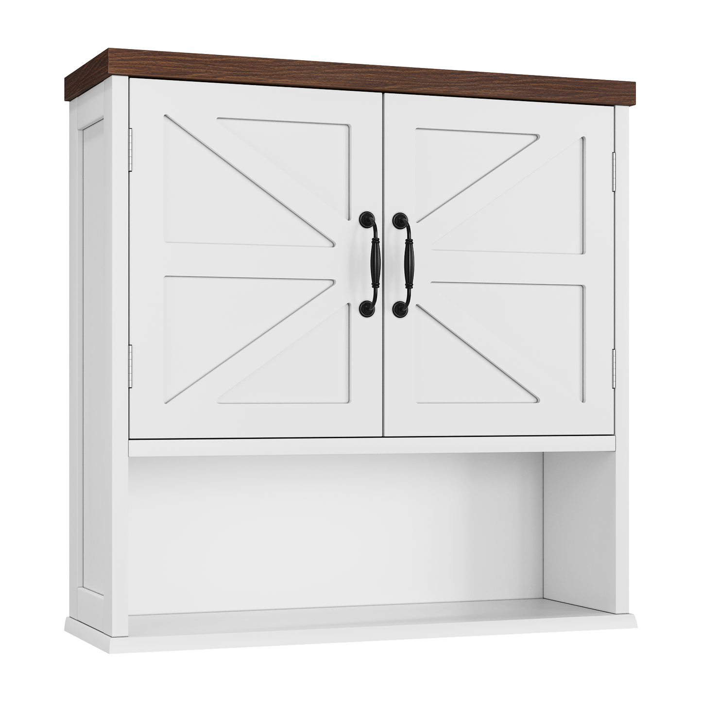 Smuxee Bathroom Cabinet Storage with Bathroom Shelf, Over the Toilet Storage Wall Cabinet