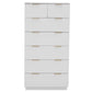 Smart FENDEE Dresser with Fluted Drawers