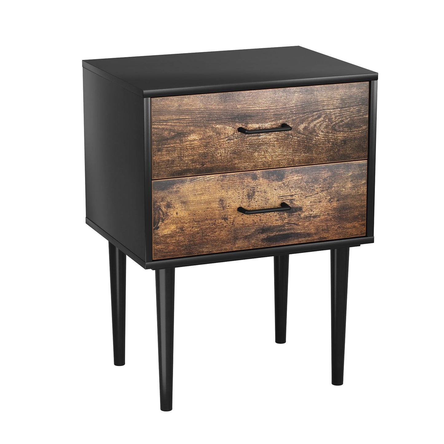 Semiocthome Modern 2 Drawers Nightstand,Bedside Table for Bedroom,Adult