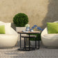 Semiocthome Modern Round Nesting Coffee Table Set,End Table Metal Frame for Living Room