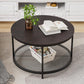 Smart FENDEE Modern Wood Nesting Coffee Table