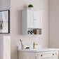Semiocthome over the Toilet Storage Wall Medicine Cabinet with 2 Doors and Adjustable Shelves, Bathroom Cabinets, White