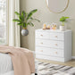 Algherohein Wood Small Dressers with Drawer for Bedroom,Modern Drawers Storage Cabinet