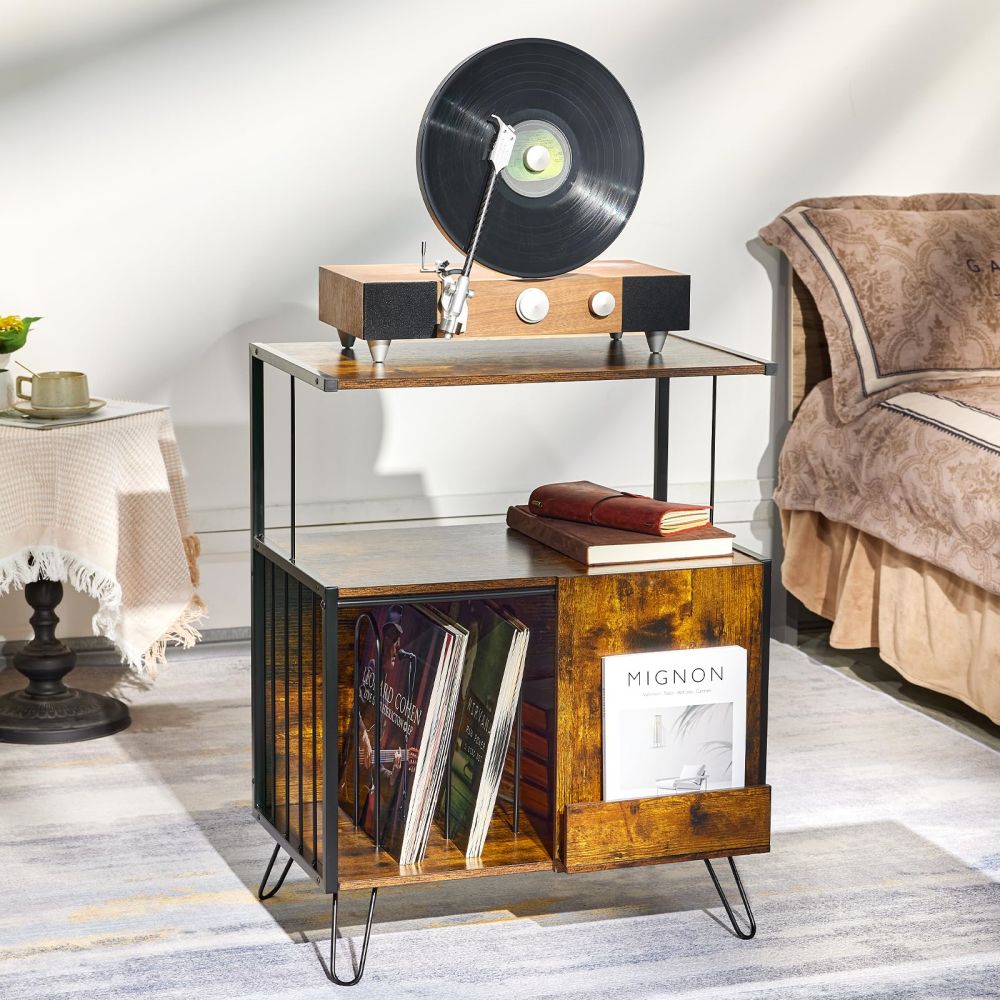Smuxee Retro Record Player Stand – Semiocthome