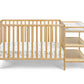 Palmer 3-in-1 Convertible Crib and Changer Combo Natural