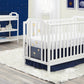 Semiocthome Celeste 3-in-1 Convertible Island Crib White