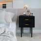 Semiocthome Modern 2 Drawers Nightstand,Bedside Table for Bedroom,Adult