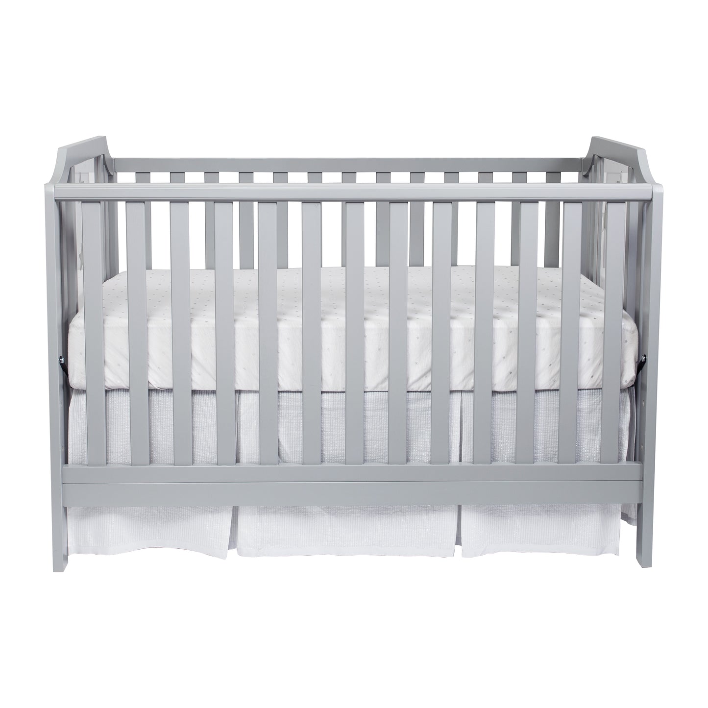 Semiocthome Celeste 3-in-1 Convertible Island Crib Light Gray