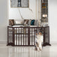 Algherohein Foldable Extra Wide Dog Gates for Indoor Doorways 24"