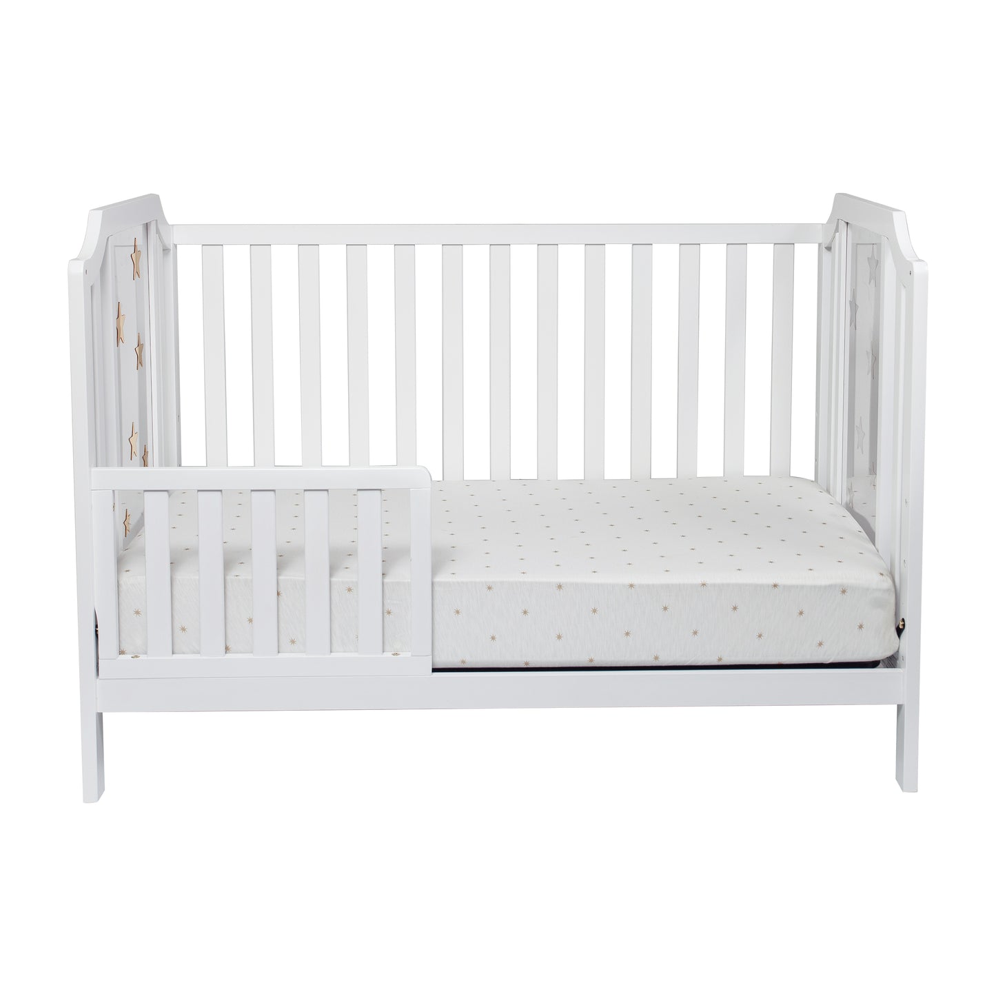 Semiocthome Celeste 3-in-1 Convertible Island Crib White