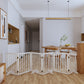 Algherohein Foldable Extra Wide Dog Gates for Indoor Doorways 24"