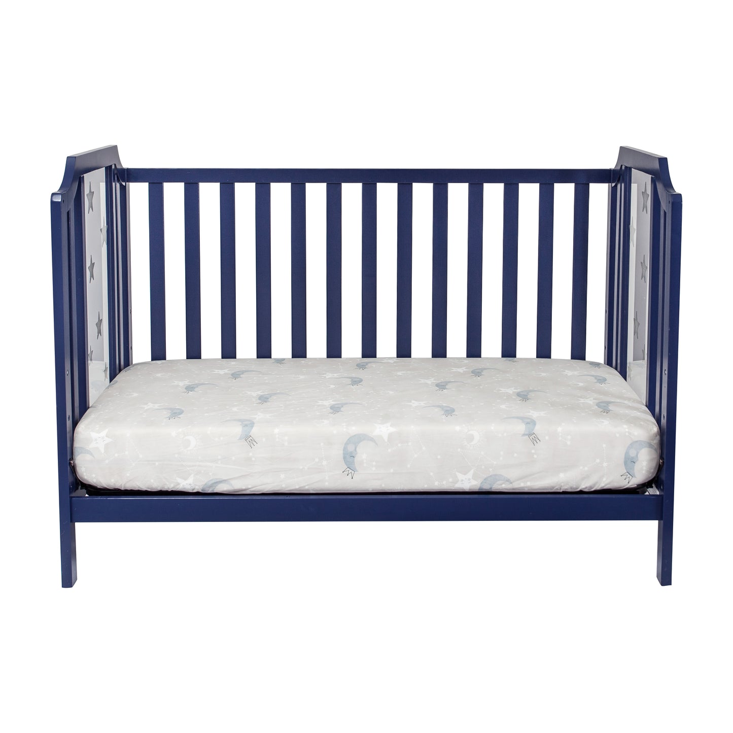 Semiocthome Celeste 3-in-1 Convertible Island Crib Navy Blue