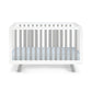 Semiocthome Livia 3-in-1 Convertible Island Crib White/Gray