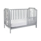 Semiocthome Celeste 3-in-1 Convertible Island Crib Light Gray