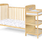 Ramsey 3-in-1 Convertible Crib and Changer Combo Natural