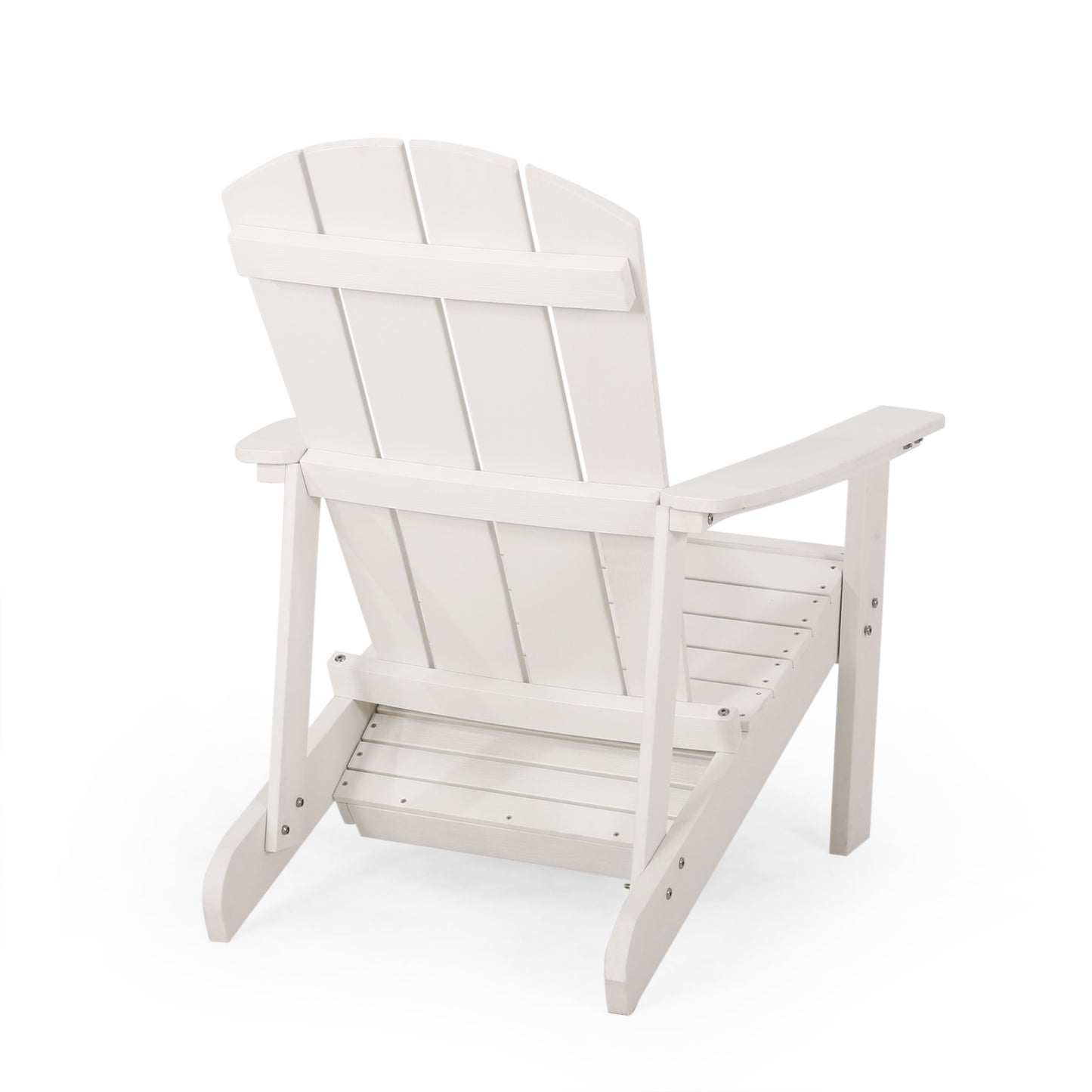 Smart FENDEE Foldable Wood Patio Chairs Set of 2 with Footrest