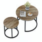 Smart FENDEE Modern Wood Nesting Coffee Table