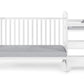 Ramsey 3-in-1 Convertible Crib and Changer Combo White