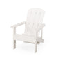 Smart FENDEE Foldable Wood Patio Chairs Set of 2 with Footrest